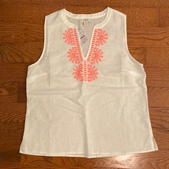 J. Crew Factory Tops - Linen blend tank.